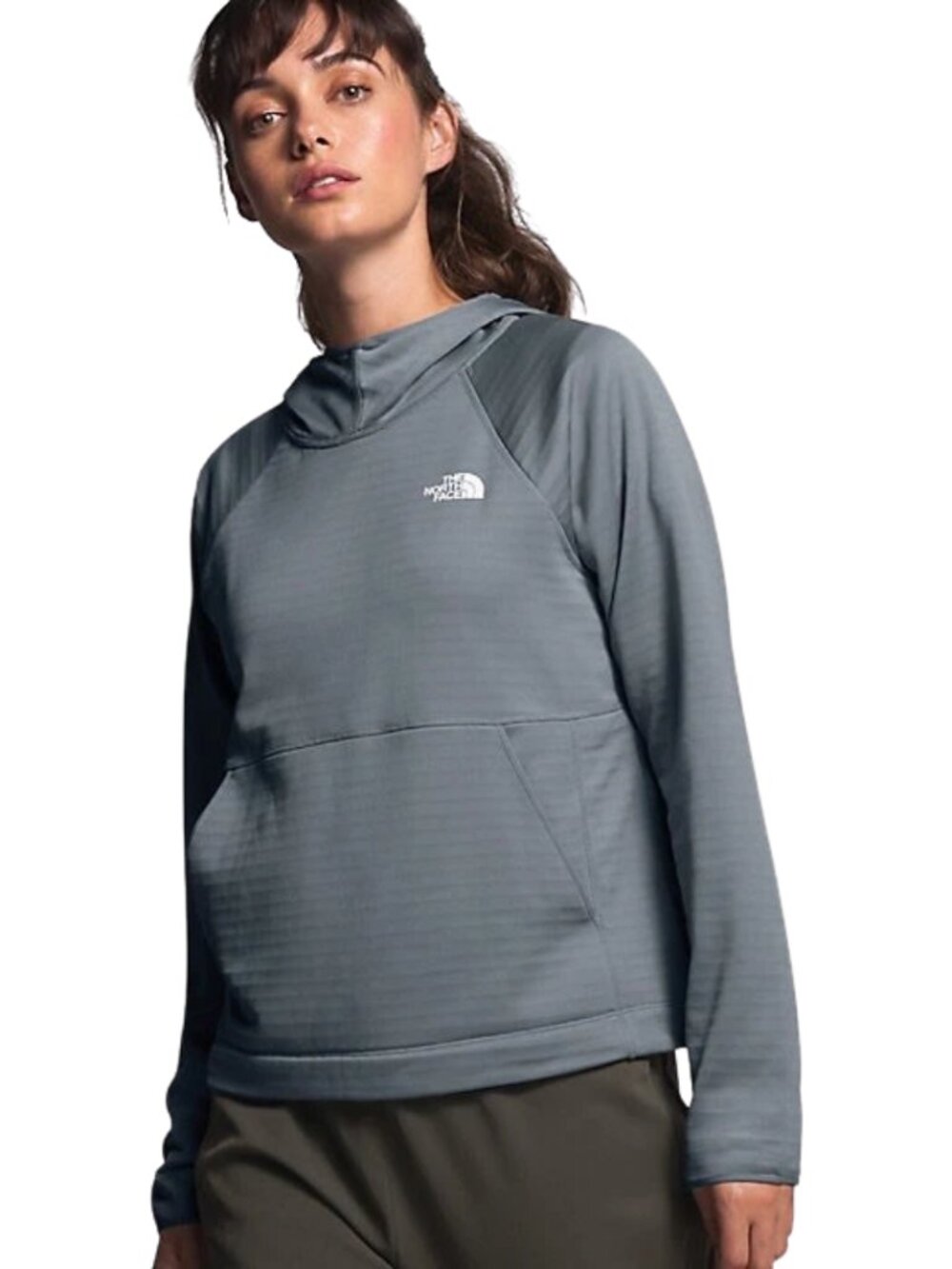 The North Face Echo Rock Pullover Hoodie Women's Small Gray Outdoor Gorpcore NWT